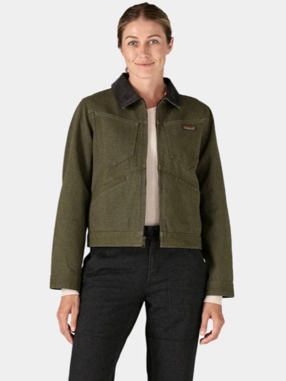Patagonia barn jacket / field jacket, green, size L